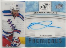 2014-15 Upper Deck Ice Ice Premieres Autographs Rookie #IPAAD Anthony Duclair