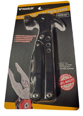 Traveler 14 In 1 Multi Function Tool With Pouch