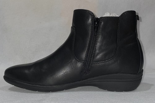 Avenue, Ankle Boot Bree, Black, Size 10 Evans Extra Wide - Picture 3 of 9