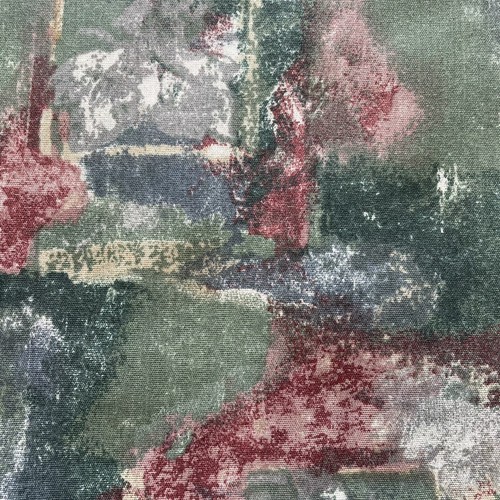 Stoff 1 Yard x 44 Zoll Abstrakt Grün Blau Hellbraun Nähen Quilten Bekleidungsmischung #2B35 - Bild 2 von 10