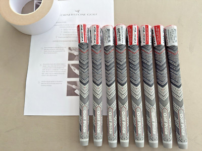 MCC PLUS 4 ALIGN Midsize Golfgriffe x 8 mit Tour Tape und Anleitung
