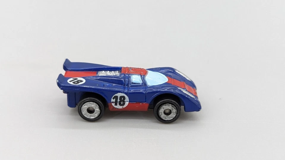 Винтажный Galoob LTI микро машины лот из 5 гоночных автомобилей Porsche Ferrari GT Shelby - Изображение 2 из 4