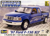 1997 Ford F-150 Xlt 1:25 Model Kit Bausatz Revell 7215