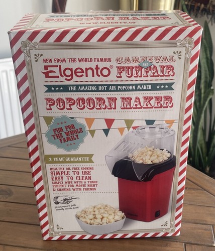Elgento Funfair Popcorn Maker With Box - Picture 2 of 6