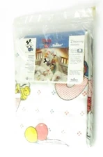 Disney Babies Dundee 2 Receiving Blankets NOS SEALED 30X40 Mickey Minnie 1984