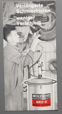 Brochure Molykote High Performance Grease BR2-C circa 1960