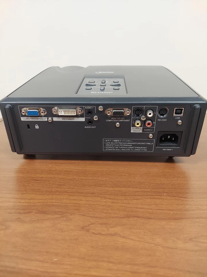 Sharp NoteVision PG-F211X DLP Projector - Image 3 of 3