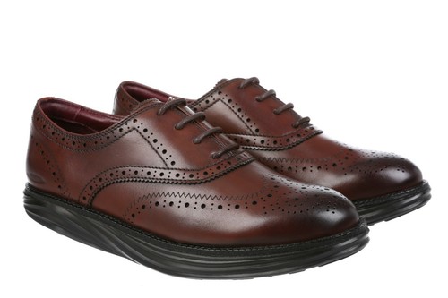 MBT Zapato de Mujer - BOSTON WT W - MARRÓN OSCURO BRUÑIDO - Zapato con cordones - NUEVO - Imagen 3 de 7
