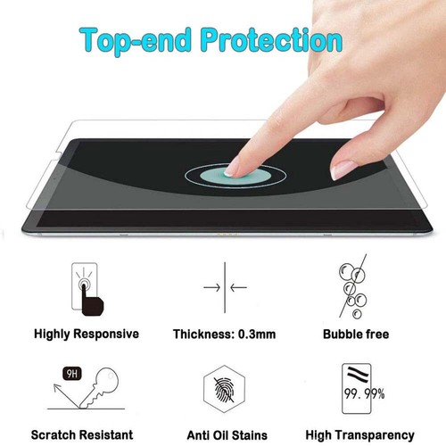 2PCS Tempered glass screen protector for Samsung galaxy tab Active5 S8 S7 S9 S5E - Picture 2 of 15