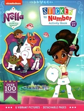 Nella the Princess Knight Spot the Difference & Sticker By Number Activity Book