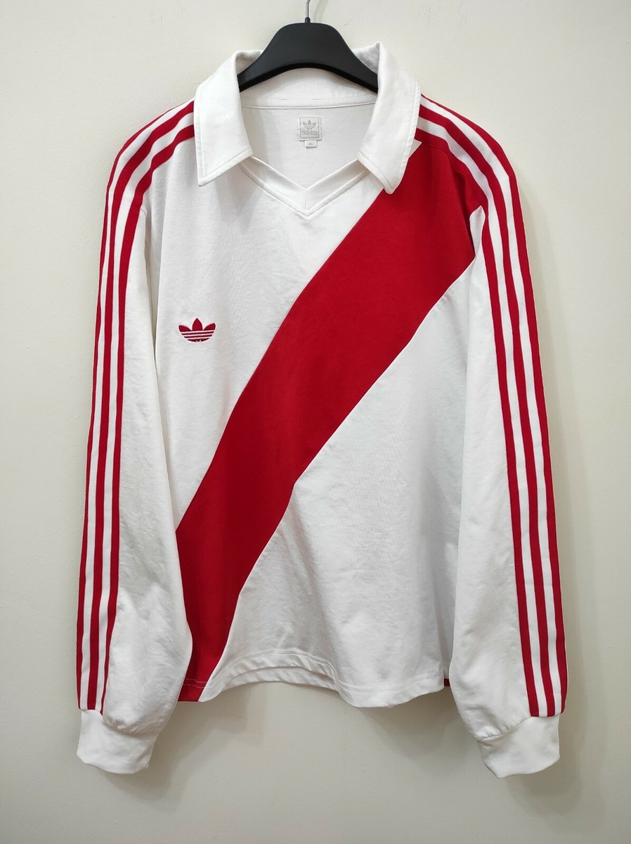 ウェア Peru adidas Originals Retro Shirt #10 1978 Peru adidas Originals Reissue Home L/S Shirt #10