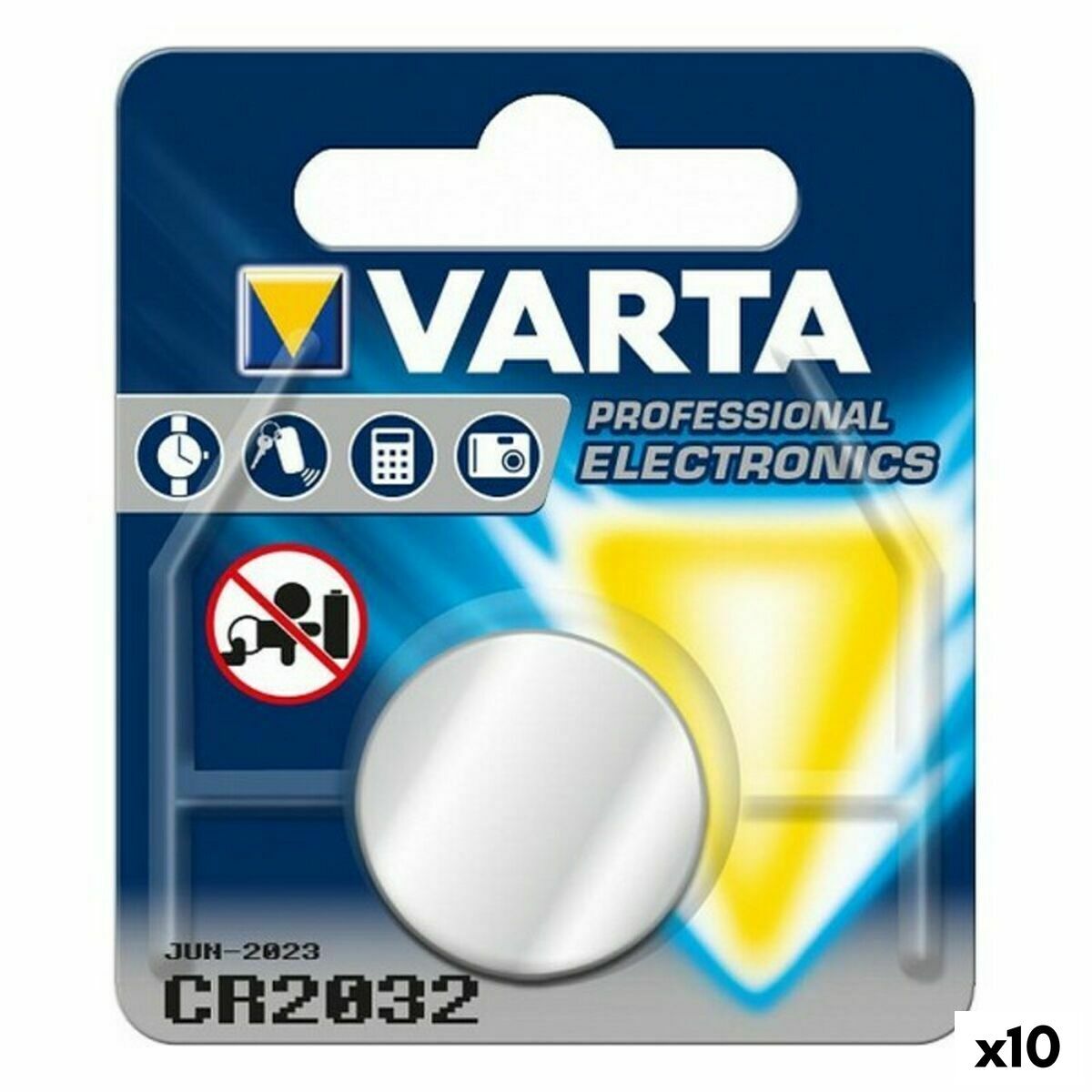 Batterie Varta CR 2032 3 V [10 Unità]