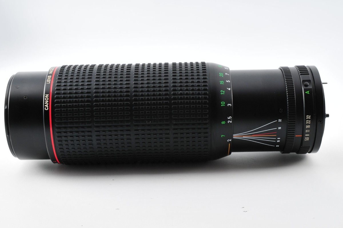 キャノン　NFD100-300mm　F5.6 New FD100-300mm f/5.6L - Canon Camera Museum