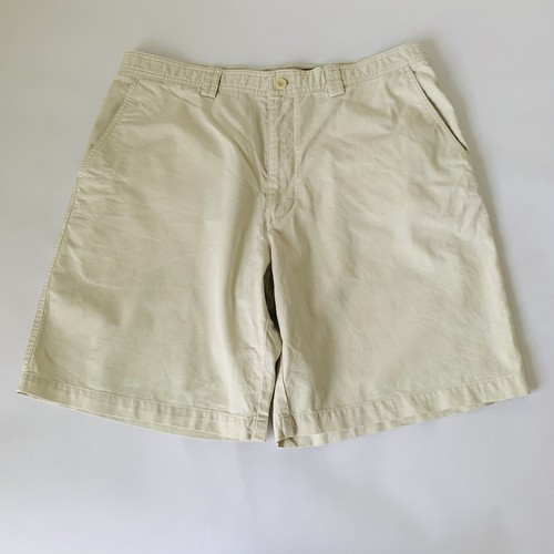 Pantaloncini Caraibici Uomo 36 Beige Crema Cotone Chino 8,5" Carriera Resort Vacanze