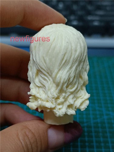 1:18 Walking Dead Man Head Sculpt Model For 3.75" Male Action Figure Body Toys - Picture 6 of 6