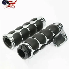 1" Motorcycle Handlebar Hand Grips For Honda Valkyrie VTX1300C VTX1800C1