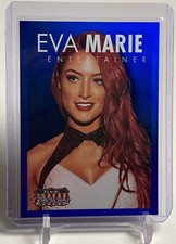 2015 Panini Americana Blue Parallel Card #54 Eva Marie Actor W/Top Loader 🔥