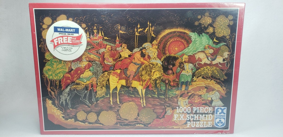 Russian Treasure SEALED Vintage 1000pc Puzzle 26