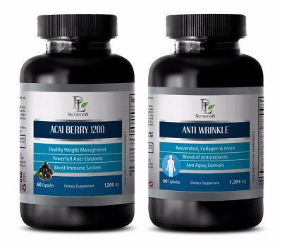 Antioxidant blend - ANTI WRINKLE   ACAI BERRY COMBO 2B - resveratrol Antioxidant