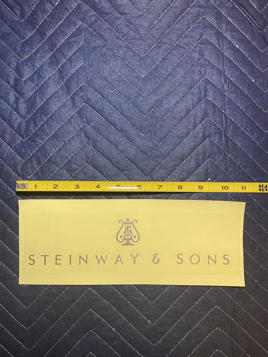 スタインウェイ Steinway デカール ステッカー 2枚 スタインウェイ Steinway デカール ステッカー 2枚の通販 by