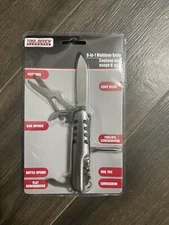 TOOL BENCH HARDWARE 8 IN 1 MULTI USE KNIFE