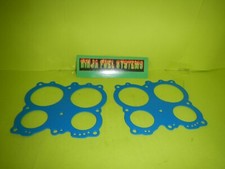 Main Body Blue Coated Gasket Pair For Holley Spreadbore 4165 4175 Carburetor