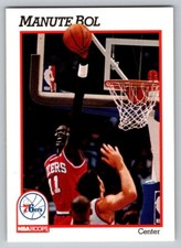 1991-92 NBA Hoops - #157 Manute Bol