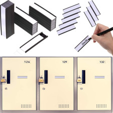 30 Magnetic Labels for Tool Box Chest Drawer Mechanic Organizer Coated Shelf....