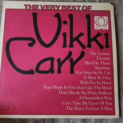 Vikki Carr The Very Best Of Vikki Carr United Artists Records Vinyl LP 