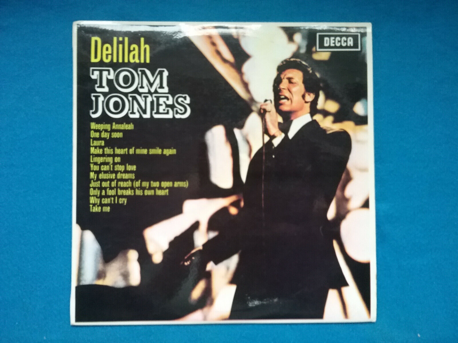 1 X VINYL ALBUM - TOM JONES - DELILAH (1968) NEW ZEALAND ISSUE DECCA SKLM 4946