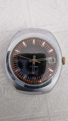 Vintage watch USSR POLJOT 17 jewels mechanism 2614.2N