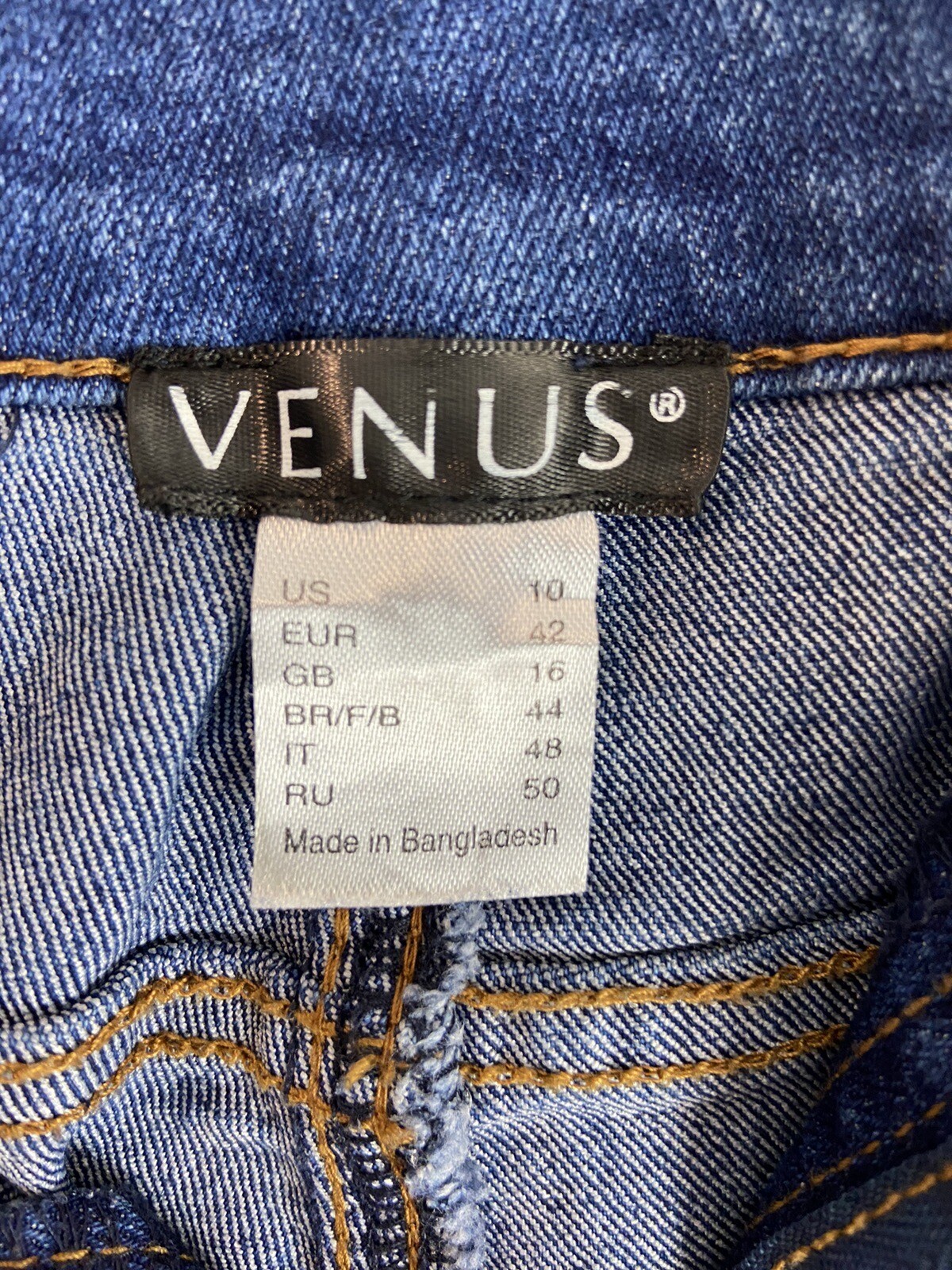 Venus Flare Leg Front Seam Jeans Retro 70’s Denim Sz1… - Gem