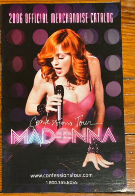 MADONNA – Confessions Tour 2006 Official Merchandise Catalog