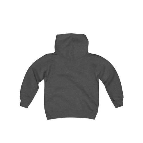 Astronaut Hanging on the Moon Youth Heavy Blend Hooded Sweatshirt - Picture 3 of 33