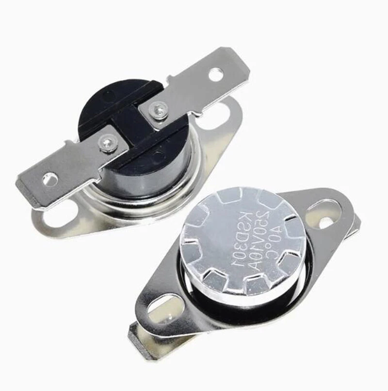 Interruptor de control de temperatura KSD301 40°C-155°C 10A normalmente abierto/normalmente cerrado - Imagen 4 de 4