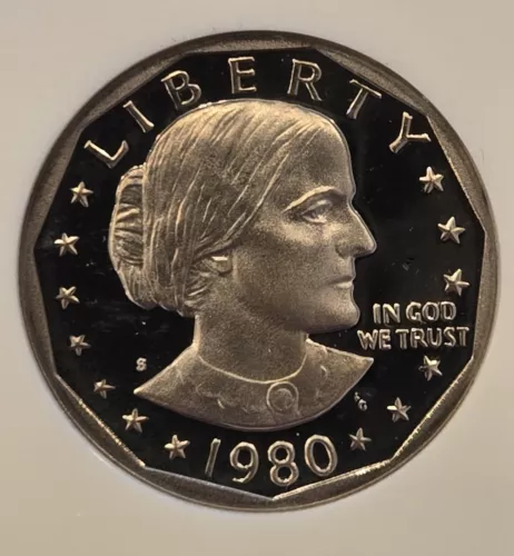 1980 S Susan B Anthony Dollar NGC Graded  PR69 Ultra DCAM "Stunning Coin"  #A174