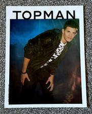 Rare Retro Collectable 2008 Magazine Advert Art Picture TopMan Top Man Ad