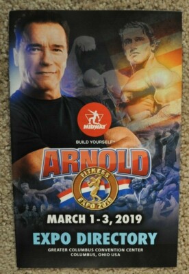 Program/directory from the 2019 Arnold Classic New & unused!