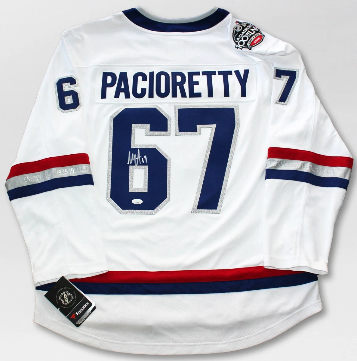 Max pacioretty signed clearance jersey