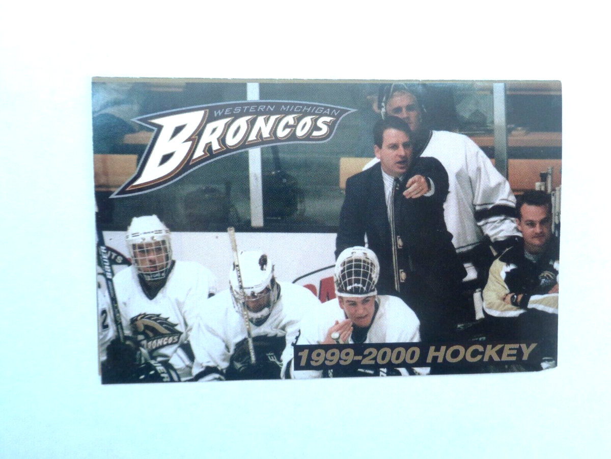 1999-western-michigan-bronco-hockey-schedule-ebay