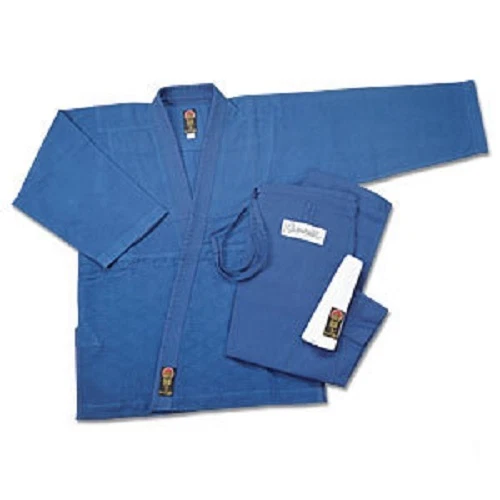 ProForce Judo Uniform Gi with Belt Youth Adult - Blue  - Image 2 of 2