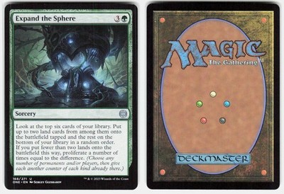 Expand the Sphere 168 Uncommon Phyrexia: All Will Be One Magic: The Gathering LP