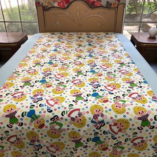 2.5 Yd. NEW Dead Stock Vintage Raggedy Ann and Andy As Babies Cotton Fabric