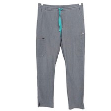 FIGS Yola Skinny Scrub Pants Graphite Gray TW 2000R Women's SMALL