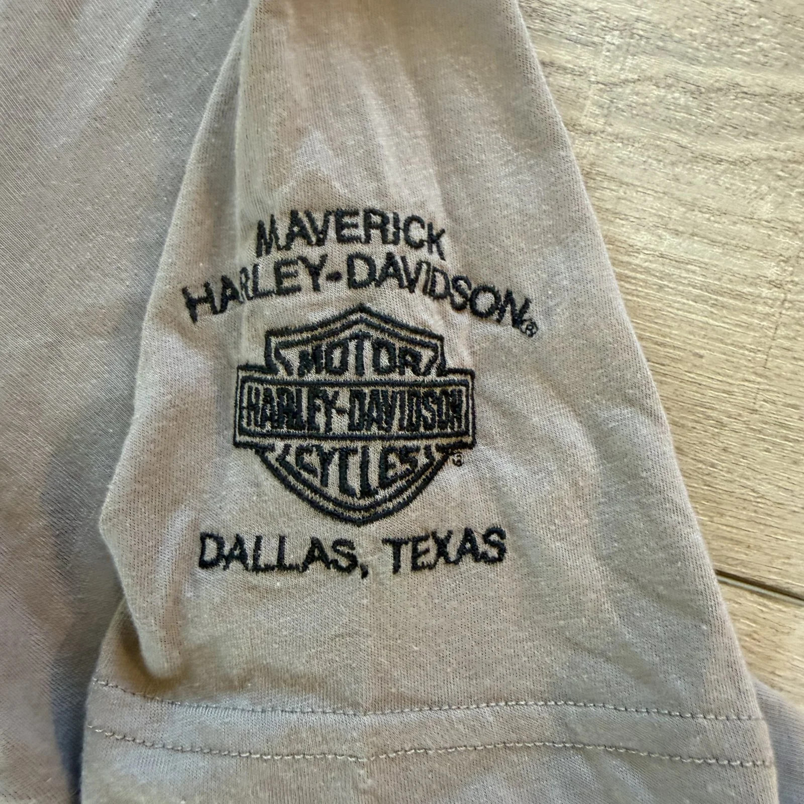 Harley-Davidson Polo Shirt Mens M NWT Black Gray Colorblock Maverick Dallas TX image 4
