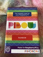 Pibow Coupe 4 Case for Raspberry Pi 4 B, Rainbow - PIMORONI