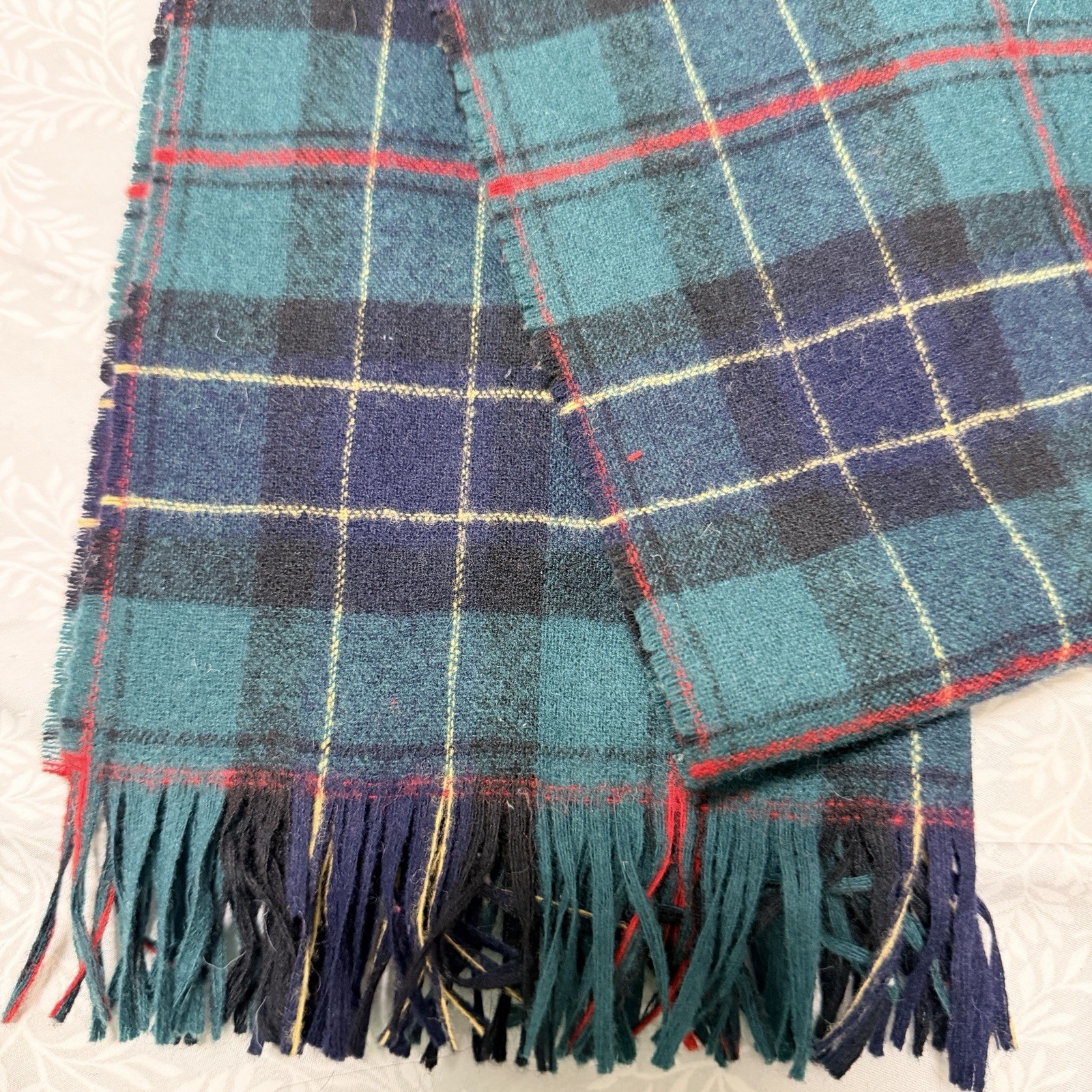 Pendleton Wool Scarf Authentic Ogilvie Hunting Ta… - image 6