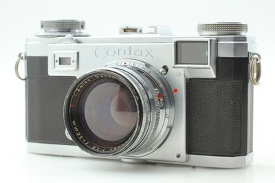 [Exc+5] Zeiss Contax IIa Filmkamera + Sonnar 50 mm f/1,5 Objektiv aus JAPAN