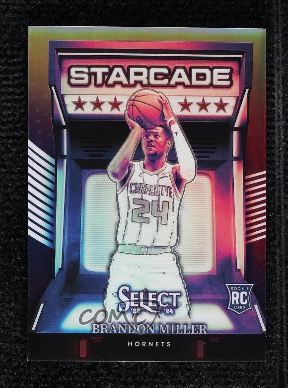 2023-24 Panini Select Starcade Brandon Miller #9 16wc