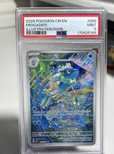Frogadier 089/086 Me04: Chaos Rising Holo - PSA 9 MINT